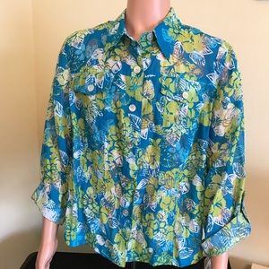 Ruby Rd NWT 3/4 Top size 20W